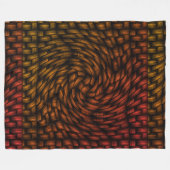 Dark Disturbia Fleece Blanket Deken (Voorkant (Horizontaal))