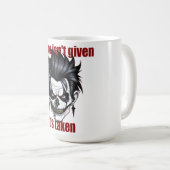 Dark Dominance Koffiemok (Voorkant rechts)