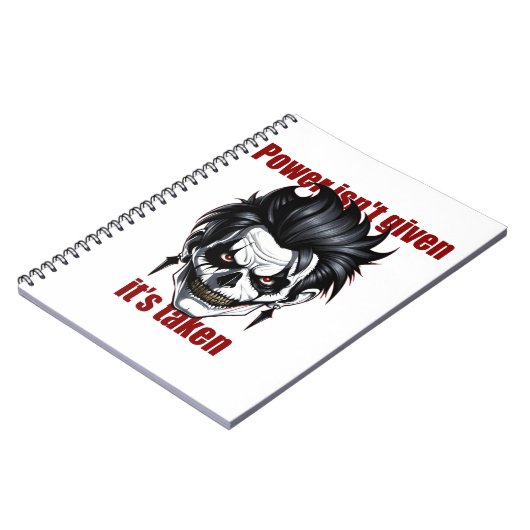 Dark Dominance Notitieboek (Linkerzijde)