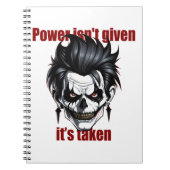 Dark Dominance Notitieboek (Voorkant)