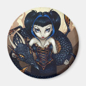 "Dark Dragon" magneet (Voorkant)