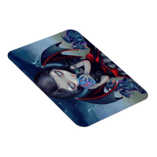 "Dark Dragonling" Flex Magnet Magneet (Rechterzijde)