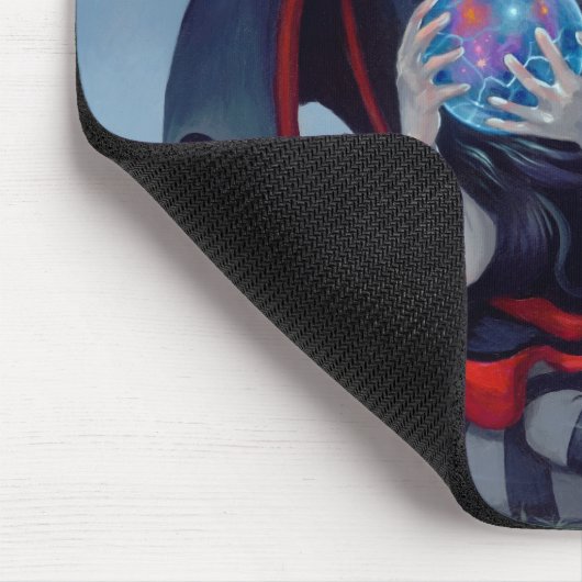 "Dark Dragonling" Mousepad Muismat (Hoek)