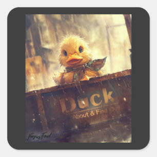 Dark Duck About & Ontdek de Sticker