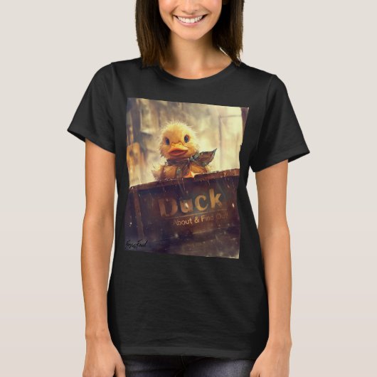Dark Duck Over & Ontdek het Shirt (Voorkant)