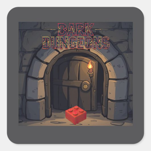 Dark Dungeons sticker  (Voorkant)