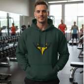 Dark Eagle Eyes Hoodie | Powerful Minimalist Preda