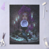 Dark Elegant Romantic Gothic Tarot Reader Tissuepapier (Craft)