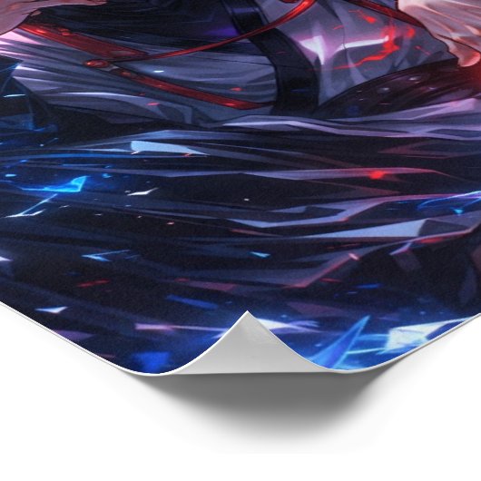 Dark Elemental Sorcerer Poster – GOJOXSUKUNA (Hoek)