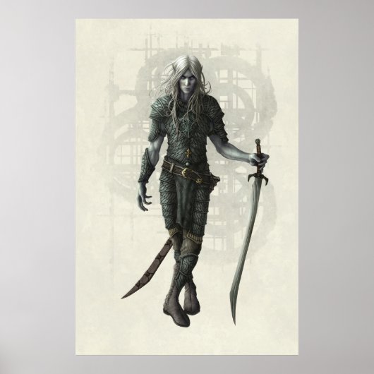 DARK ELF door Kerem Beyit Poster (Voorkant)