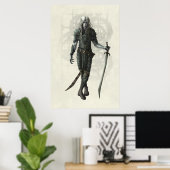 DARK ELF door Kerem Beyit Poster (Thuiskantoor)