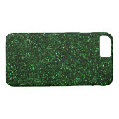 Dark Emerald Green Glitter Case-Mate iPhone Case (Achterkant (Horizontaal))