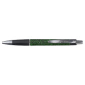Dark Emerald Green Glitter Pen (Achterkant)