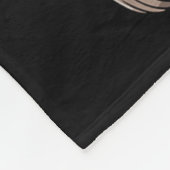 Dark Emo Raccoon With Skull Punk Style Alternative Fleece Deken (Hoek)