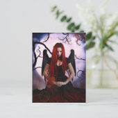 Dark Enchantress Briefkaart (Staand voorkant)