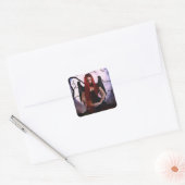 Dark Enchantress Vierkante Sticker (Envelop)