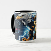 Dark Engle Cup Mok (Voorkant links)