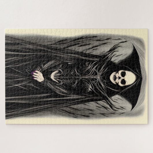 Dark Evil Witch Queen Legpuzzel (Horizontaal)