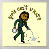 Dark Exterminator Girl Poster (Voorkant)