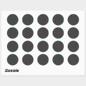 Dark Eye Bender Ronde Sticker (Vel)