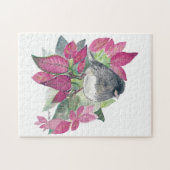 Dark Eyed Junco Bird Waterverf Art Jigzaag Puzzle Legpuzzel (Horizontaal)