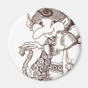 Dark Faerie Baba Magneet