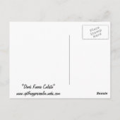 Dark Faerie Calista Briefkaart (Achterkant)