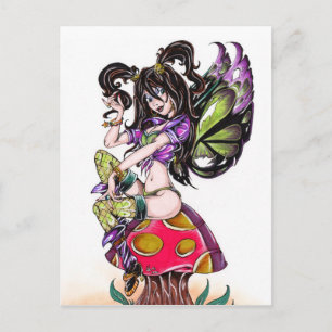 Dark Faerie Calista Briefkaart