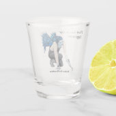 Dark Fairy Garden Fantasy Art Shot Glas (Achterkant)