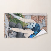 Dark Fairy Garden Tuinier Fantasy Art Badhanddoeke Bad Handdoek (Handdoek)