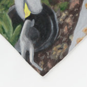 Dark Fairy Gardener Fantasy Art Fleece Deken (Hoek)