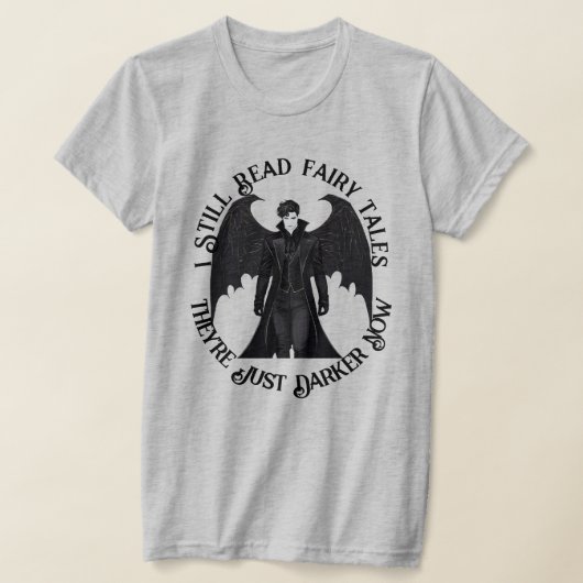 Dark Fairy Tales Vampire Romance Voor het slapenga T-shirt (Laagn)