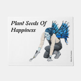 Dark Fairy Tuinier Tuinieren Fantasy Art Door Mat