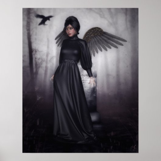 Dark Fallen Angel poster (Voorkant)