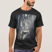 Dark Fallen Angel Statue\Gothic Cathedral T-Shir T-shirt (Voorkant)