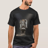 Dark Fallen Angel Statue\Gothic Cathedral T-Shirt (Voorkant)