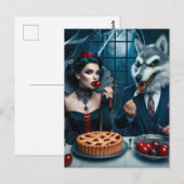 Dark Fantasy Collision Briefkaart (Voorkant / Achterkant)