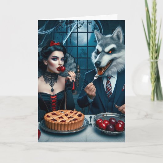 Dark Fantasy Collision Verjaardag Kaart (Voorkant)