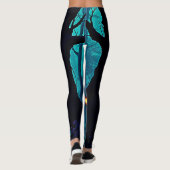 Dark Fantasy Forest Mystery Leggings (Achterkant)