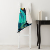 Dark Fantasy Forest Mystery Sherpa Deken (In situ)