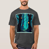 Dark Fantasy Forest Mystery T-shirt (Voorkant)