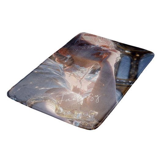 Dark fantasy girl / Aesthetic Badmat (Gekanteld)