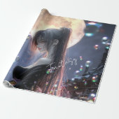 Dark fantasy girl / Aesthetic Cadeaupapier (Uitgerold)
