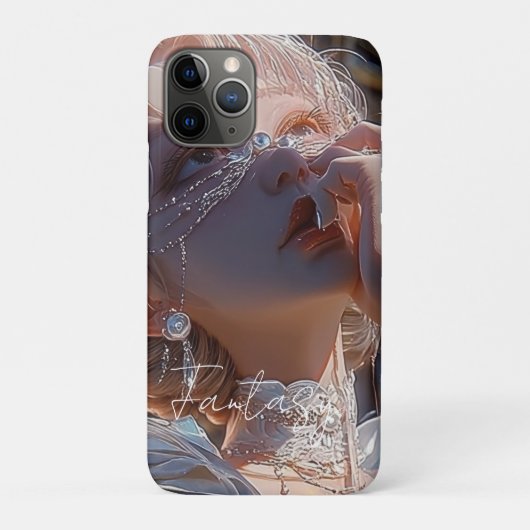 Dark fantasy girl / Aesthetic Case-Mate iPhone Case (Achterkant)