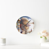 Dark Fantasy Girl -  Downtown Aesthetic Ronde Klok (Huis)