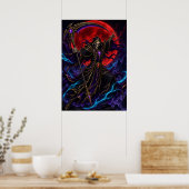 Dark Fantasy & Gothic Art Collection Poster (Keuken)