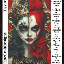 Dark Fantasy Gothic Queen Art DA4L Decoupage