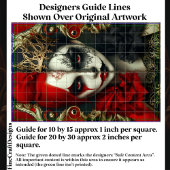 Dark Fantasy Gothic Queen Art DA4R Decoupage Tissuepapier