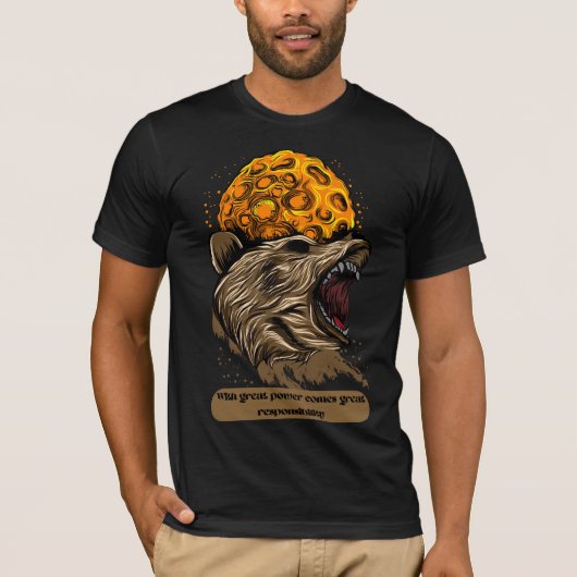 Dark Fantasy Graphic T-shirt (Voorkant)