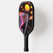 Dark Fantasy Mushroom Elf Anime Girl Pickleball Paddle (Links)